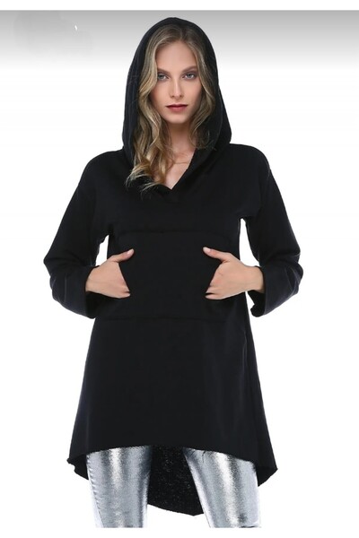 ARDSU Жіноча товста туніка з капюшоном,