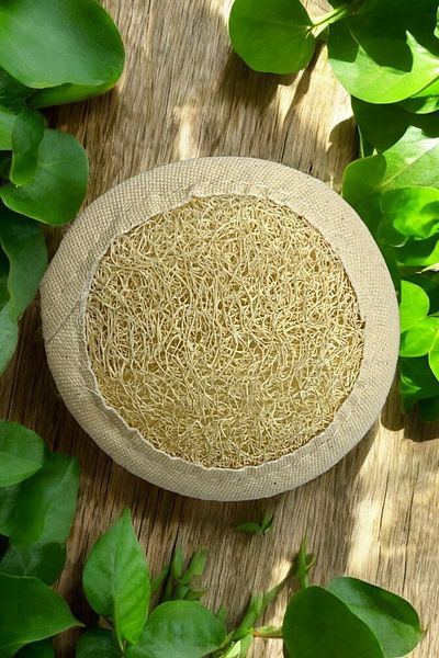 EM AMANOS BEAUTY Natural Pumpkin Fiber Facial Peeling Scrub - Anti Blackhead, Acne and Wrinkle