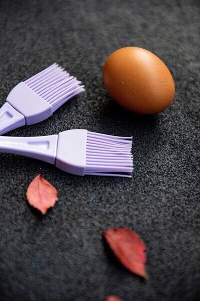 Vi Caro 2 Adet Silikon Yumurta Fırçası Yağ Sos Yağlama Fırça 1. Kalite