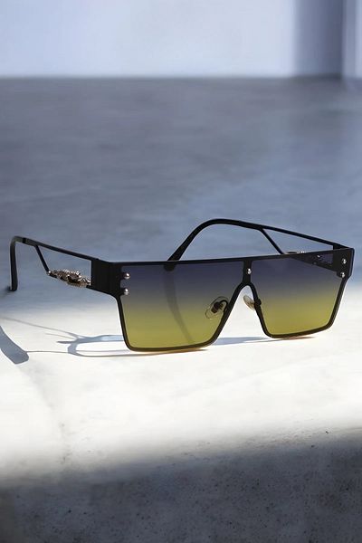 MACERATİ Unisex Gradient Metal Lux Sunglasses