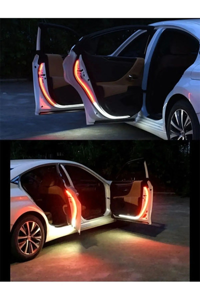 LIGHTNIX Araç Kapı Altı Kayar LED İkaz Işığı – Animasyonlu Yanıp Sönen Uyarı Ledi