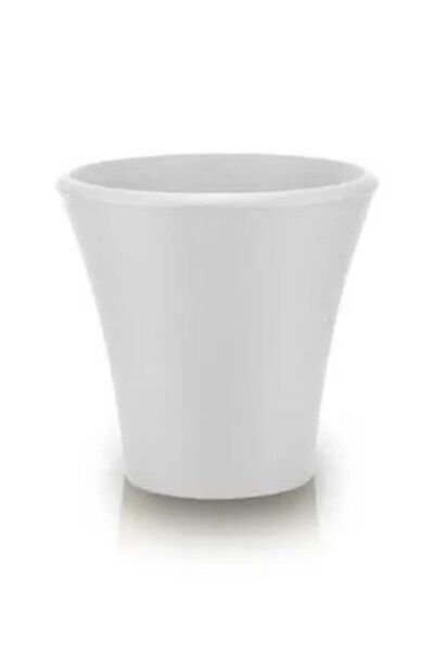 Viyalente Poliwork Saksı Begonvil 38 Cm Yuvarlak Beyaz