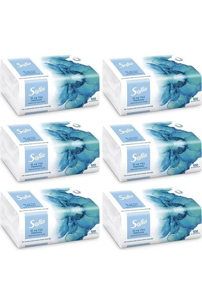 Sofia Hand and Face Towels 100 X 6 Pieces