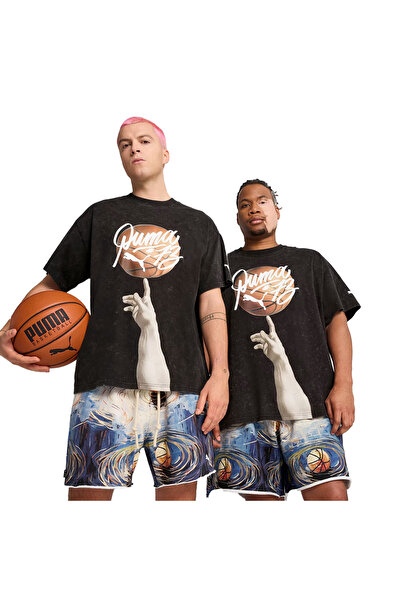 Puma ديلان معرض أنا إركيك سياه تي شيرت