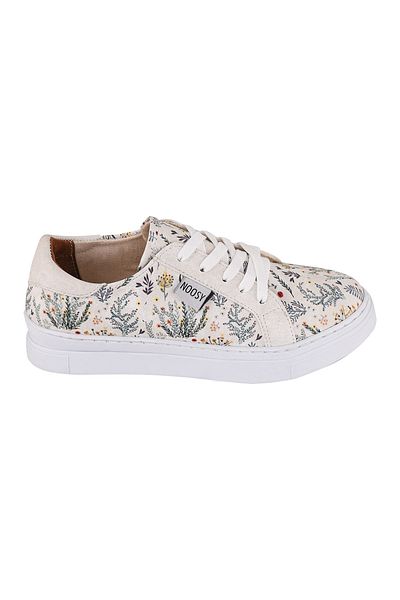 NOOSY Pantofort unisex pentru copii cu design verde floral imprimat