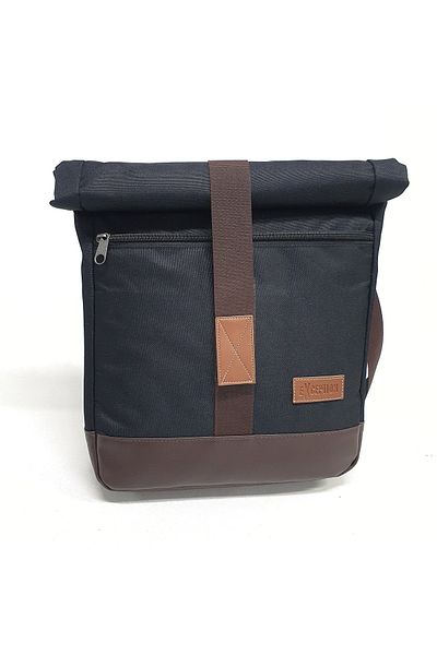 Dadacuq Τύπος κυλίνδρου Unisex - Επεκτάσιμο επιπλέον διαμέρισμα, φορητός υπολογιστής 13,3 και 14 ιντσών και χαρτοφύλακας