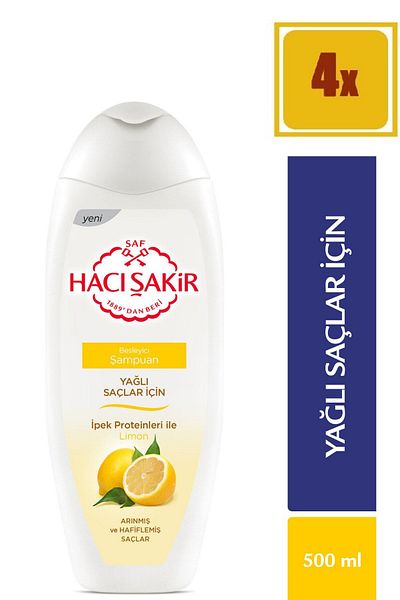 Hacı Şakir Lemon Shampoo 500 ml