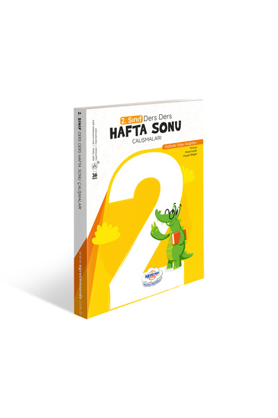 öğretmen evde 2. Sınıf Ders Ders Hafta Sonu Çalışmaları 2024 baskısı| Yayınları