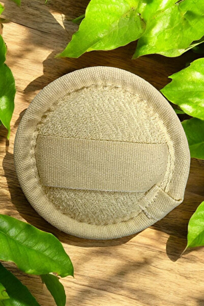EM AMANOS BEAUTY Doğal Kabak Lifi Yüz Pad Peeling Kesesi - Siyah Nokta, Sivilce, Kırışıklık Karşıtı, Cilt Yenileyici