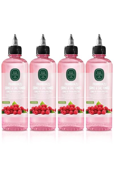 Eyüp Sabri Tuncer خل التوت ومقوي الشعر 500 مل، مجموعة من 4 قطع