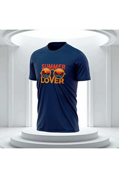 Bulvar Lee Tricou pentru bărbați cu gâtul rotund, casual, 95% bumbac, 5% lycr...