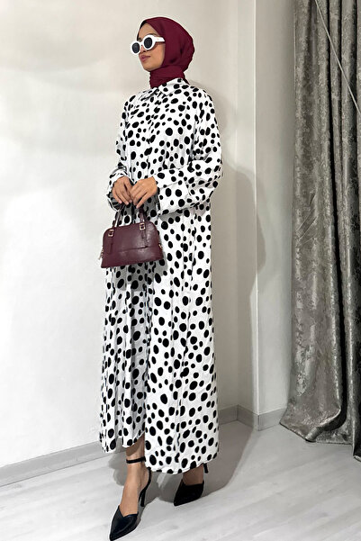 QLAY Γυναικείο 100% βισκόζη μακρύ φόρεμα με τσέπες, καλοκαιρινό μακρύ φόρεμα