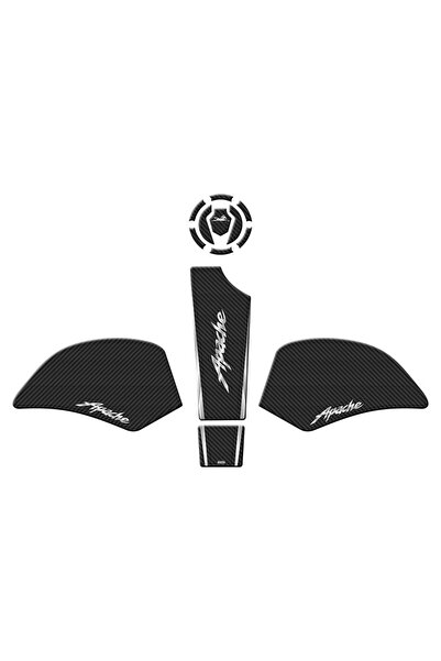 GOGOPREMİUM TVS APACHE RTR 200 2022 - 2025 UYUMLU TANK PAD SET 001