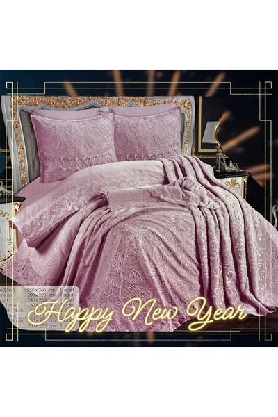 Home 12 parça şönil battaniyeli çeyiz seti