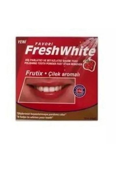 Fresh White Tooth Powder 50 Gr Strawberry