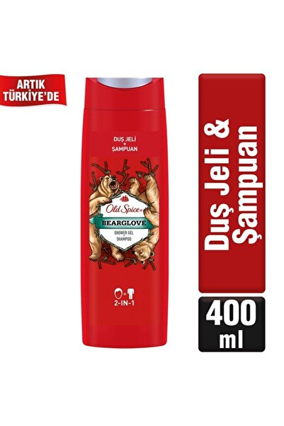 Old Spice 400 Ml Şampuan Bearglove 3in1