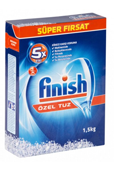 Finish Bulaşık Makinesi Tuzu Kireç Kalıntılarına Karşı Koruyucu 1500 Gram 1 Adet