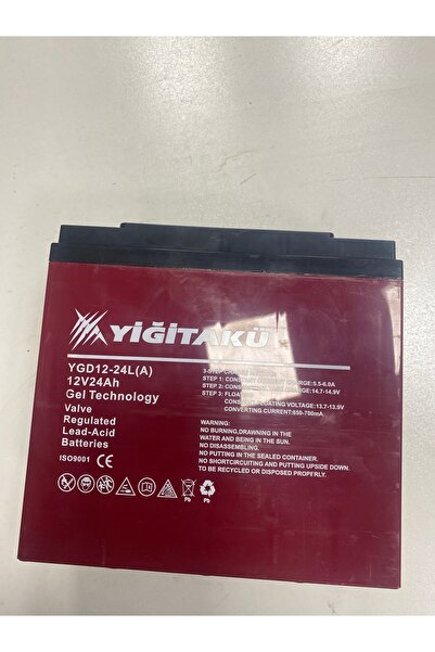 YİĞİT AKÜ Yiğit akü 12V24Ah motosiklet aküsü
