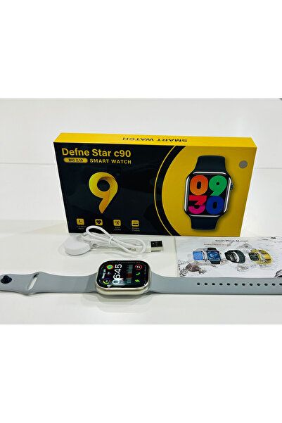 Defne Star Akıllı Saat bluetooth lu Tüm Telefonlarla Uyumlu   2.19 inç 150Mah AW13L