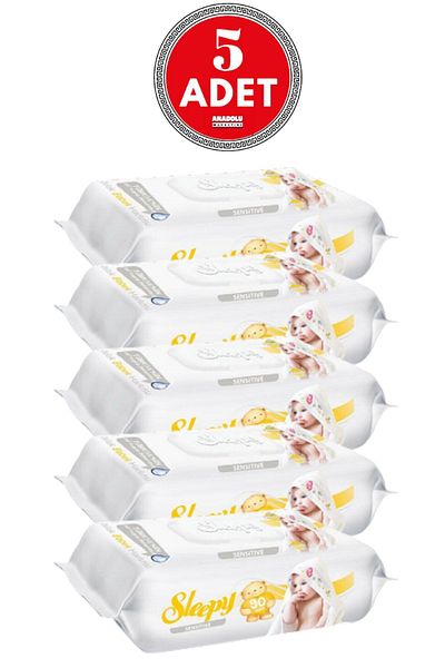 Sleepy Sensitive Wet Wipes - X 5 Pieces