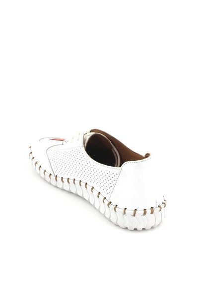 Venüs Women's Comfort Leather Shoes White 2010709Y