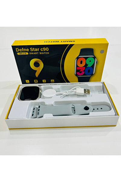 Defne Star Akıllı Saat bluetooth lu Tüm Telefonlarla Uyumlu   2.19 inç 150Mah AW13L