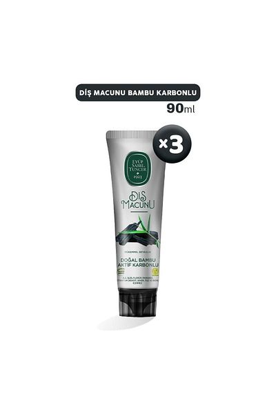 Eyüp Sabri Tuncer 90 ml Natural Toothpaste - Carbonated, X3 Pieces