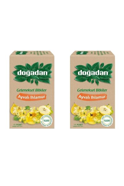 Doğadan Ayvalı Ihlamur Çayı 18'li X 2 Adet