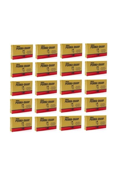 Gillette Permasharp 5 Li Razor 20 Li Pack