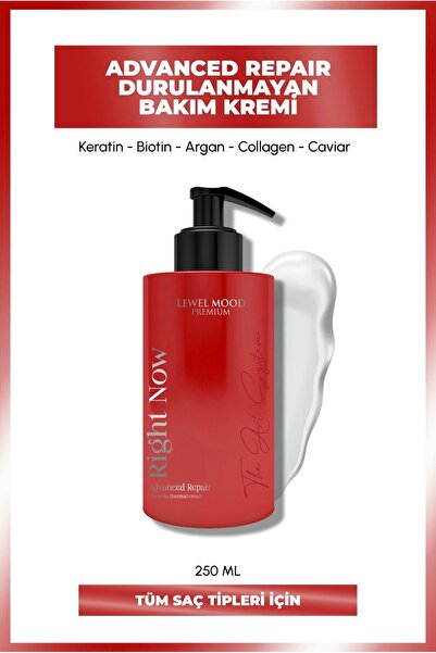LEWELMOOD Lewel Mood Premium Right Now Advanced Repair Yıpranmış Saçlar Için ...