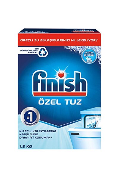 Finish Bulaşık Makinesi Tuzu Kireç Kalıntılarına Karşı Koruyucu 1500 Gram 1 Adet