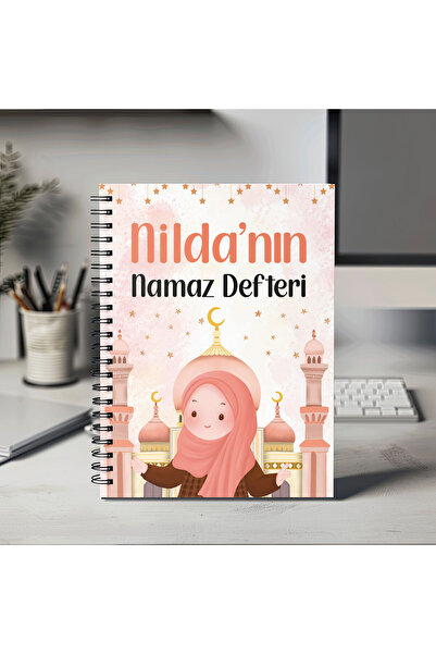 Mervenin Hayal Evi KİŞİYE ÖZEL KIZ ÇOCUK NAMAZ DEFTERİ