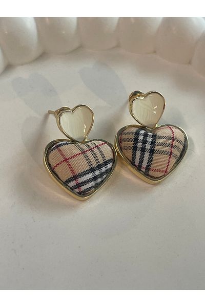 Sens Brand Heart Earrings