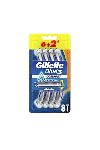 Gillette Blue 3 Comfort Ξυριστικές λεπίδες 8 τμχ