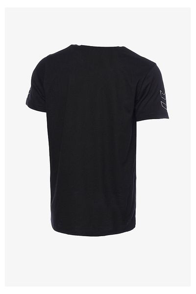 hummel Ανδρικό μπλουζάκι Hmlelemental Chevron Cotton Tee 911946-2001 Μαύρο