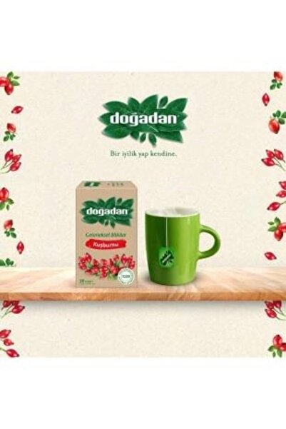 Doğadan Kuşburnu Çayı 20 Adet X 5 Adet