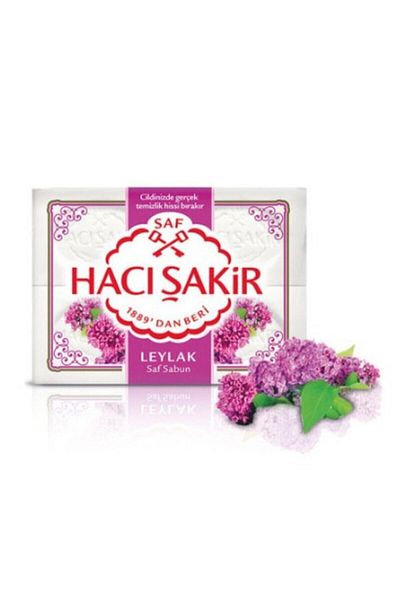 Hacı Şakir 4 Pieces 600 Gr Lilac Bath Soap
