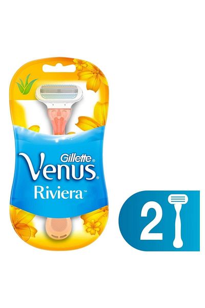 Gillette Venus Riviera Disposable Shaving Blade 2 Pack
