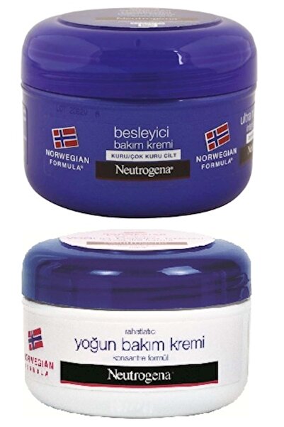 Neutrogena Norveç Formülü Rahatlatıcı Yoğun Bakım Kremi 200 ml + Besleyici Ba...