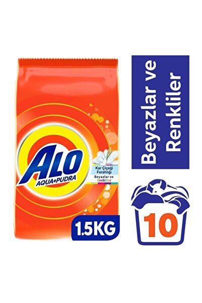 Alo 1,5 Kg Toz Çamaşır Deterjanı Beyazlar Ve Renkiller Için