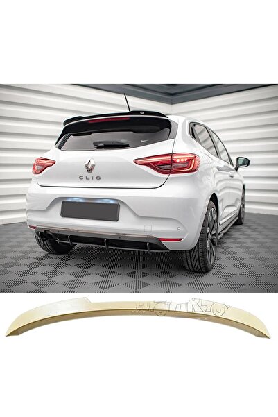 Harphour Renault Clio 5 Bagaj Üstü Spoiler Parlak Siyah Spoyler Plastik İthal...
