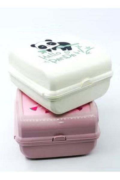 Qlüx 2Pcs Lunch Box Set for School for Kids