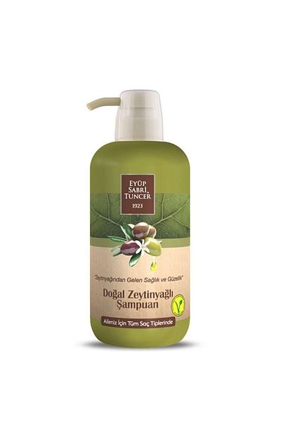 Eyüp Sabri Tuncer Natural Olive Oil Shampoo 600 ml X3 Pieces