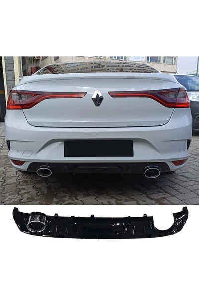 Harphour Renault Megane 4 Difüzör Parlak Siyah İthal Plastik 2016 2017 2018 2...