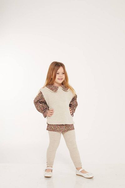 le petit sole Triple Knitwear Set and Shirt