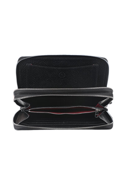 Aclass A Class Hakiki Deri Unisex Klaç Çanta-büyük Cüzdan 22,5x13x5 Cm