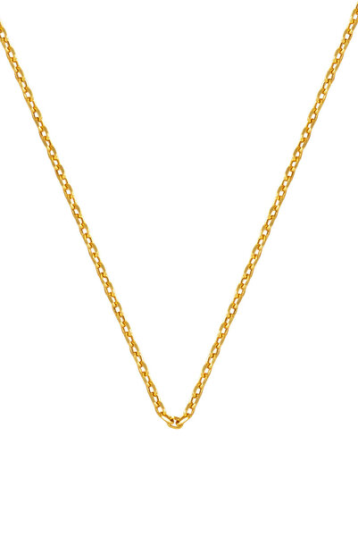 Bilezikci Force 14 Ayar Halkalı Altın Zincir 45cm.