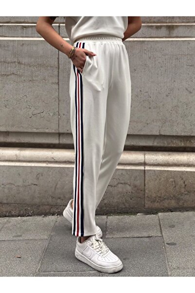 sportiness Modal Cloth Stripe Tracksuit