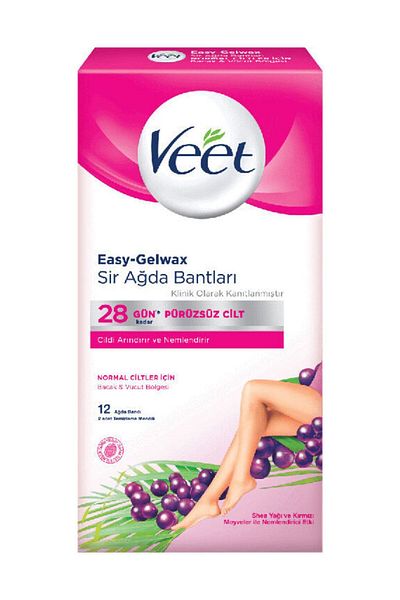 Veet Easy to Use Cold Wax Tapes Normal Skin