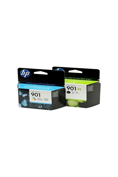 HP 901 Hp 901Xl Kartuş Set Siyah Xl Kapasite Cc654 Cc656